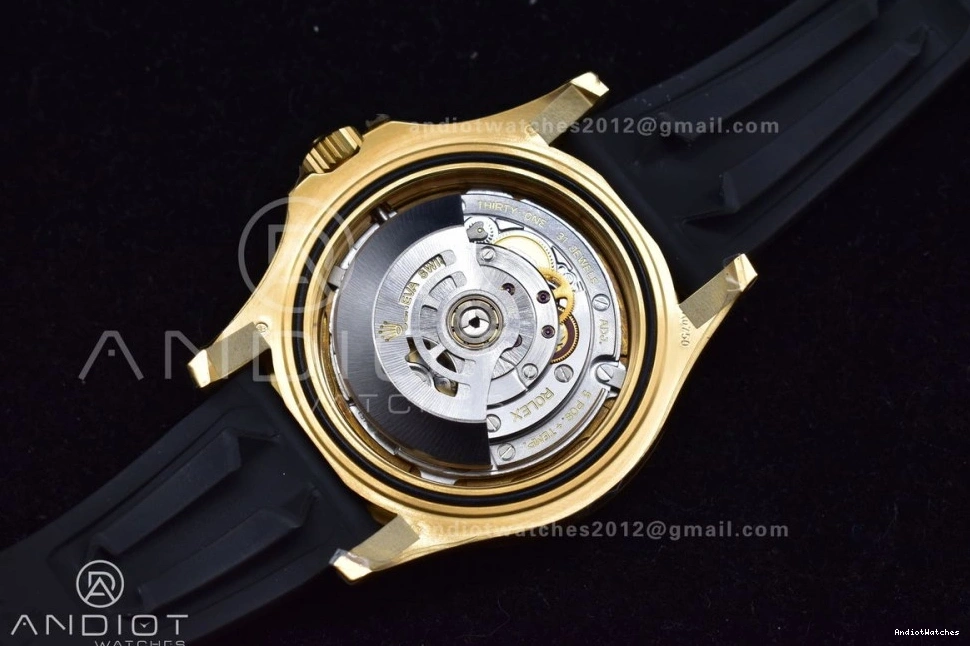 Yacht-Master Bezel 1:1 Rubber 1224 Black Ceramic Strap Best Black on 3D EyeCatching 42mm VS VSF Edition 226658 0401